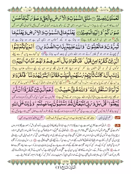 Surah Taghabun PDF Download In English, Hindi, Urdu & Mp3