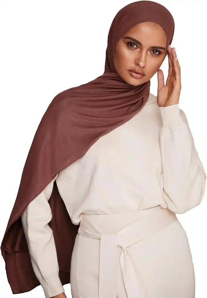 Soft Jersey Prayer Hijab for Daily Salah