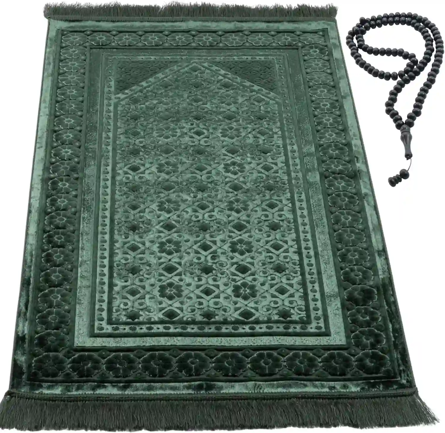 Turkish Velvet Prayer Rug