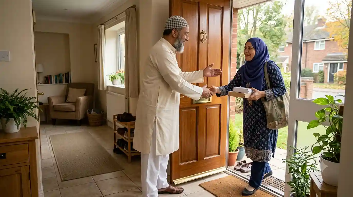 Islamic Etiquette for Visiting Someone